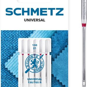 SCHMETZ  5 Agujas para máquinas de coser  Universal  130705 H  Grosor 659